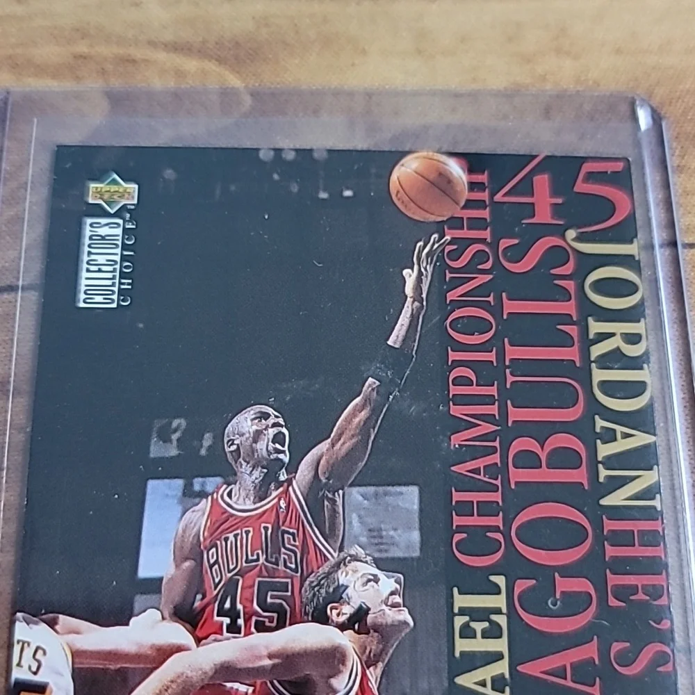 Upper Deck Collector's Choice Michael Jordan No 45 Chicago Bulls Guard Mint Card